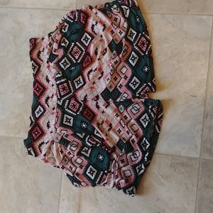 Patterned shorts, 13-14 kids